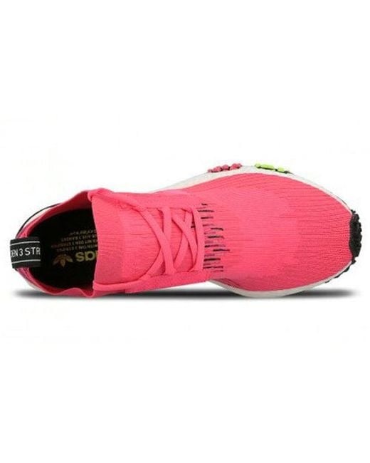 Adidas Pink Nmd_Racer Primeknit 'Solar' for men