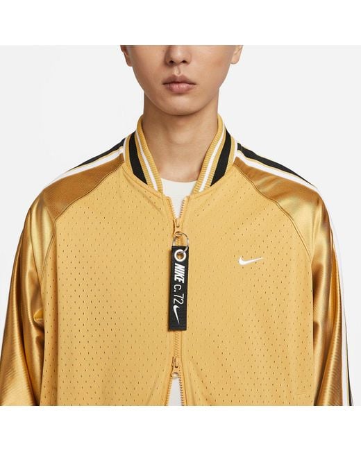 Nike Natural Premium Basketball Jacket 'Wheat' for men