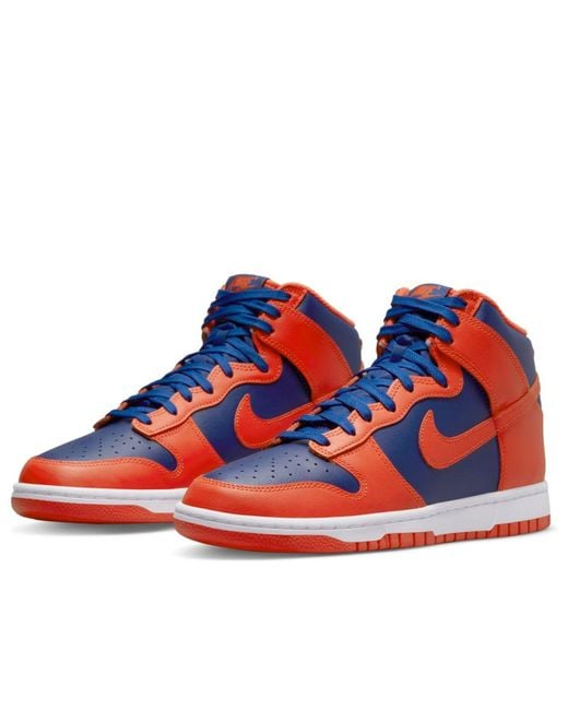 Nike Blue Dunk High 'Knicks' for men