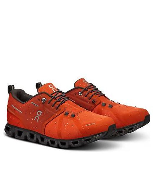On Shoes Red Cloud 5 Waterproof 'Flame' for men