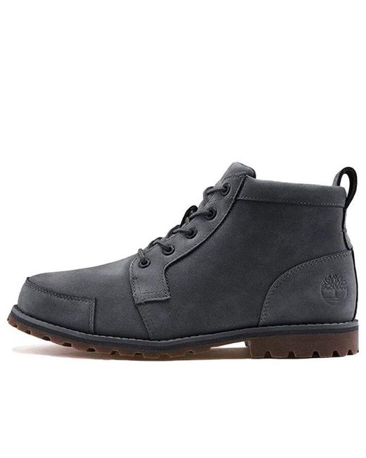Timberland Black Earthkeepers Leather Chukka Wide Fit Boots for men