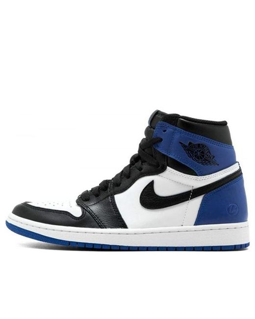 Nike Blue 1 Retro High Og X Fragment Design for men