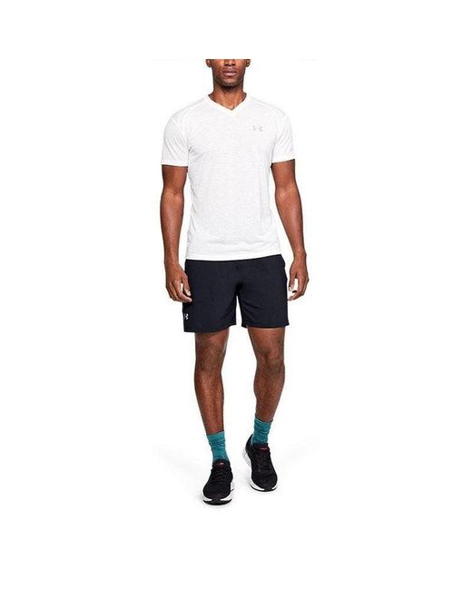 Under Armour Blue 7' Launch Shorts for men