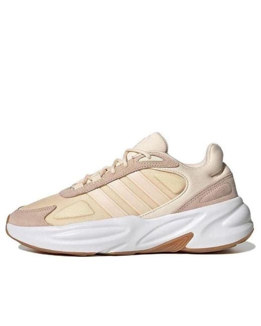 Adidas White (Wmns) Neo Ozelle Cloudfoam Lifestyle Running Shoes 'Bliss'