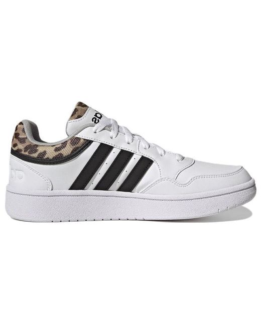 Adidas Neo Adidas Hoops 3.0 'leopard' in White | Lyst