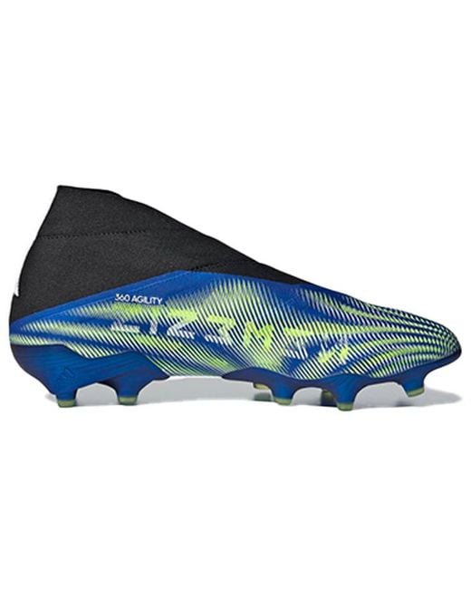 Adidas Blue Nemeziz+ Fg 'Tension Tape' for men