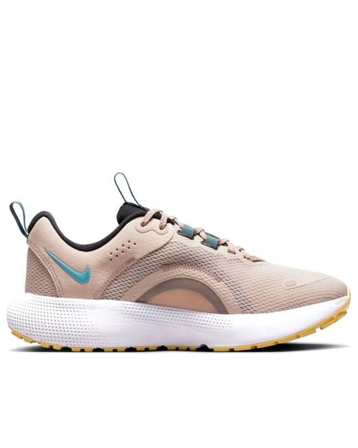 Nike Brown (Wmns) React Escape Run 2 'Fossil Stone Aqua'