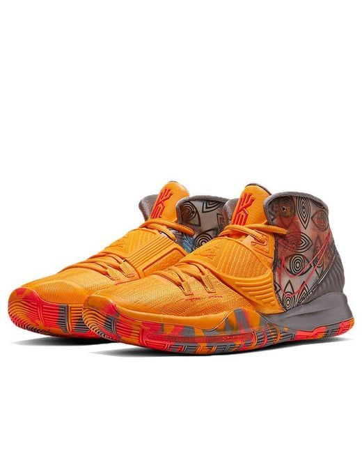 Nike Orange Kyrie 6 Preheat 'Beijing' for men