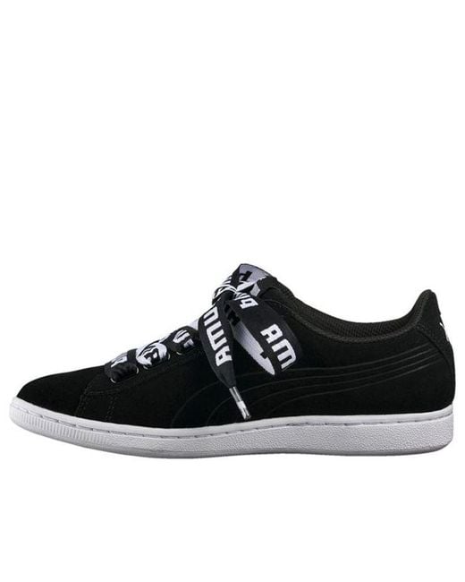 PUMA Black (Wmns) Vikky Ribbon Bold Casual Shoes
