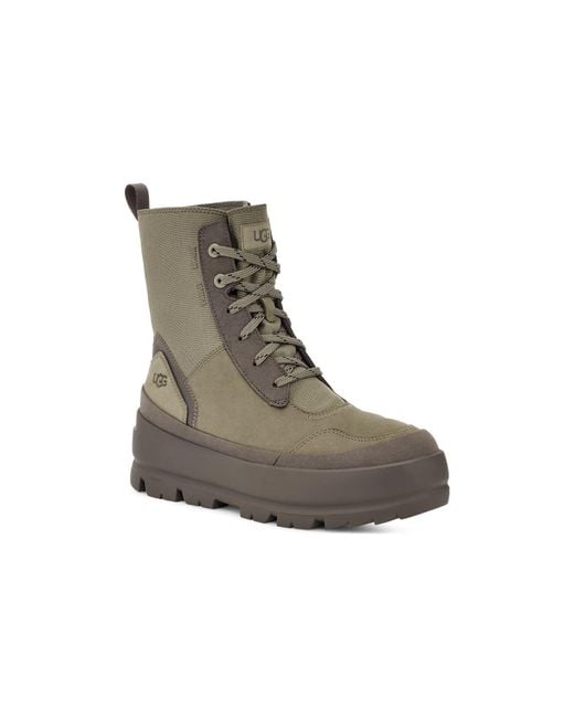 Ugg Brown (Wmns) Lug Boot 'Moss'