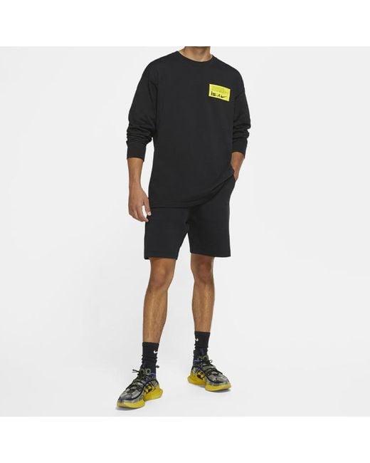 Nike Blue Ispa Long-Sleeve T-Shirt Opti' for men