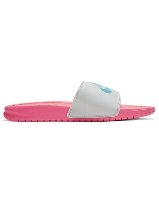 Nike Pink (Wmns) Benassi Jdi 'Sunset Pulse'