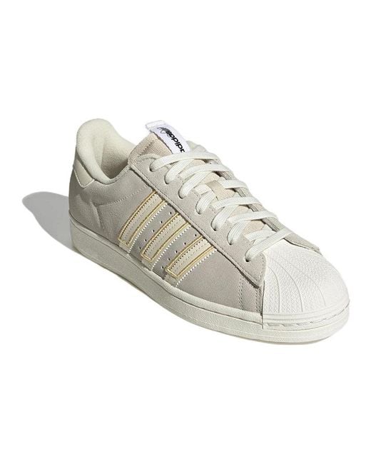 Adidas White Superstar Pulse Amber' for men