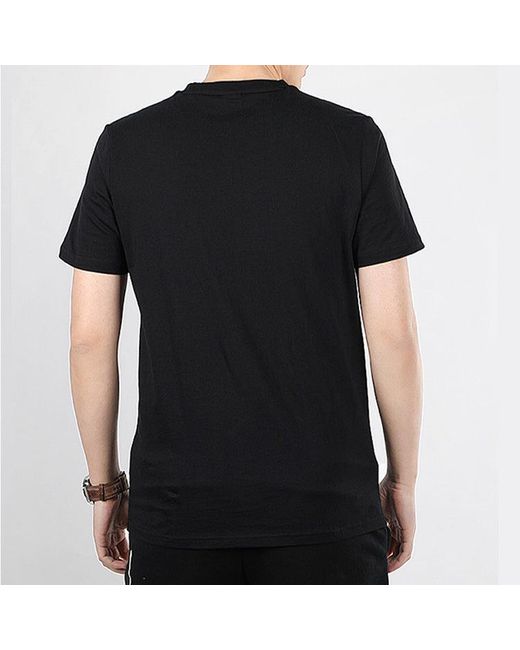 PUMA Black Sports Short Sleeve for men