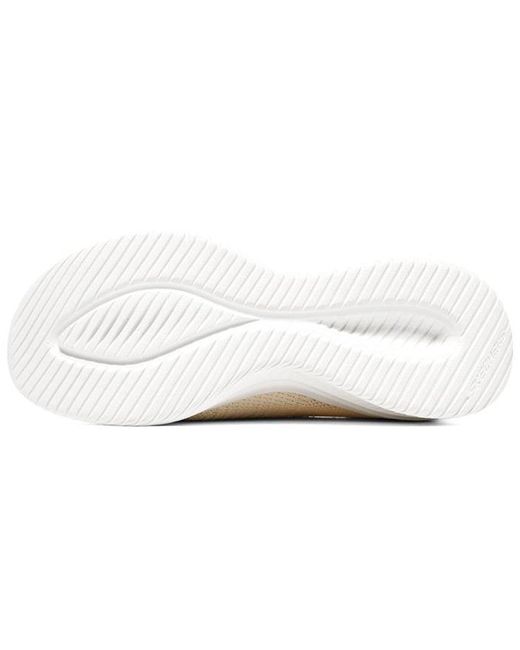 Skechers White (Wmns) Ultra Flex 3.0