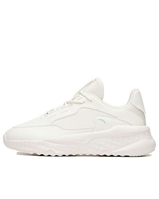 Anta White (Wmns) Life Series Sneakers