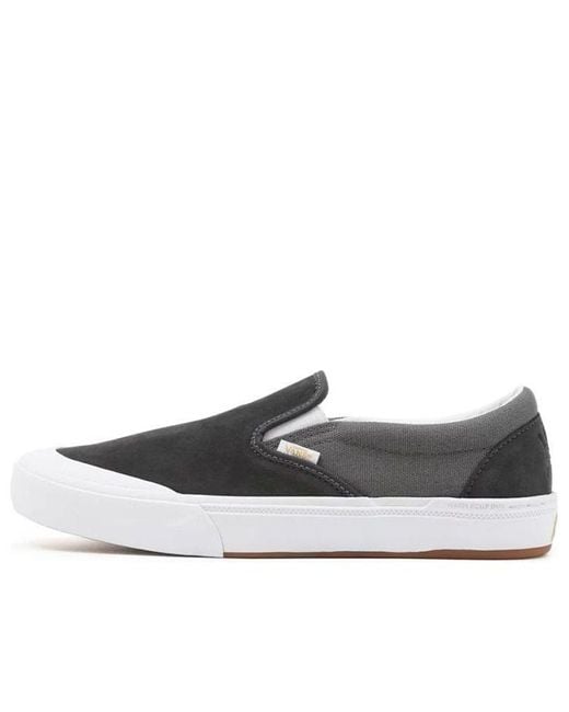 Vans White Dan Lacey X Bmx Slip-On 'Asphalt Pewter' for men