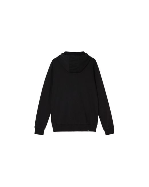 PUMA Black Logo Printed Hooded Jacket for men