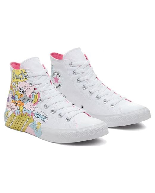 Converse White Kith X Disney X Notebook Print Chuck Taylor All Star for men