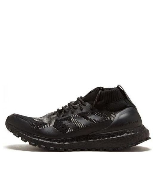 Adidas Black X Kith X Nonnative Ultraboost Mid 'Patchwork' for men