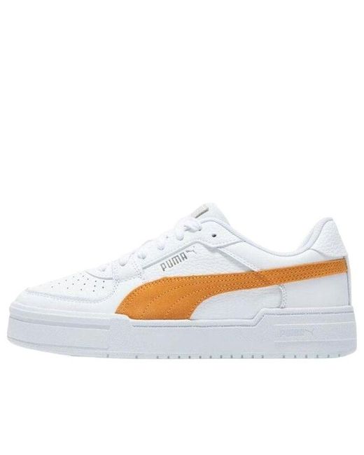 PUMA White Ca Pro Suede for men