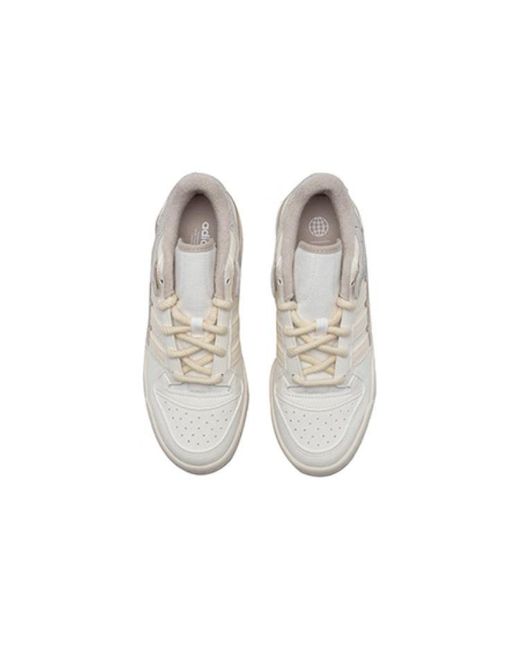 Adidas White Originals Forum Low Shoes 'Cloud Wonder' for men