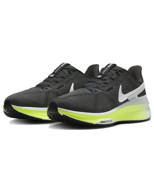 Nike Black Air Zoom Structure 25 Volt' for men