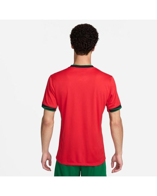 Nike Red Portugal Home Jersey for men