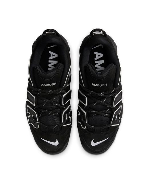 Nike Black Air More Uptempo Low Sp Shoes for men