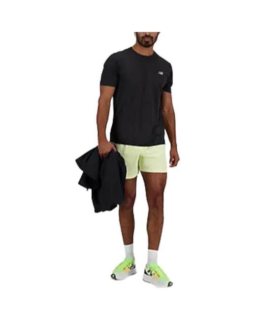 New Balance Green Rc Short 5" 'Spotlight' for men