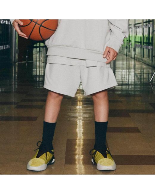 Adidas White Basketball Shorts for men