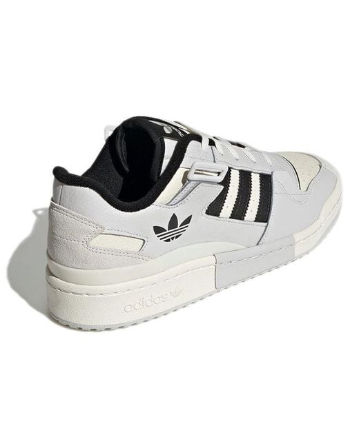 Adidas White Originals Forum Exhibit Low for men