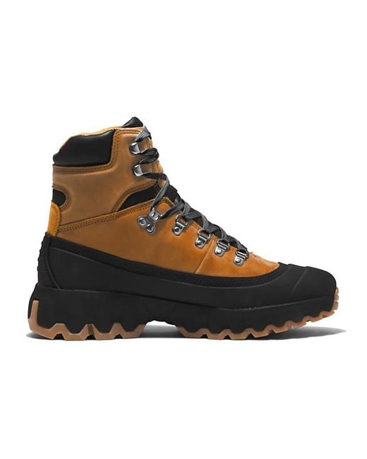 Timberland Black Vibram Gore-Tex 6 Inch Boots 'Wheat Nubuck' for men