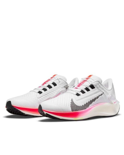Nike White (Wmns) Air Zoom Pegasus 38 Flyease 'Rawdacious'