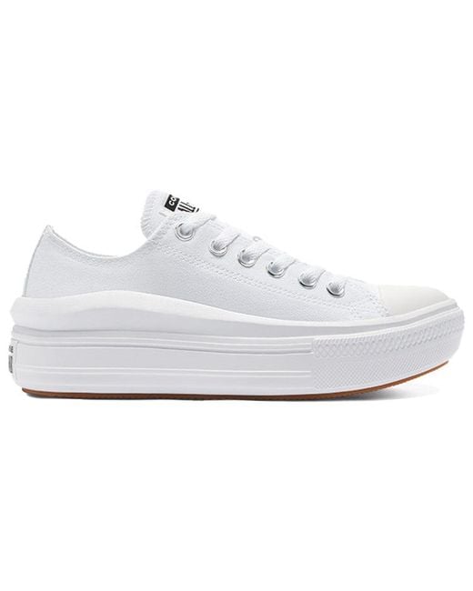 Converse White (Wmns) Chuck Taylor All Star Move Low