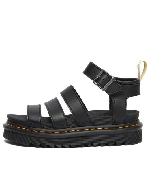 Dr. Martens Black (Wmns) Blaire Fashion Lihgt Platform Sandals