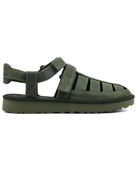 Ugg Green Dune Fisherman Cowhide Sandals for men
