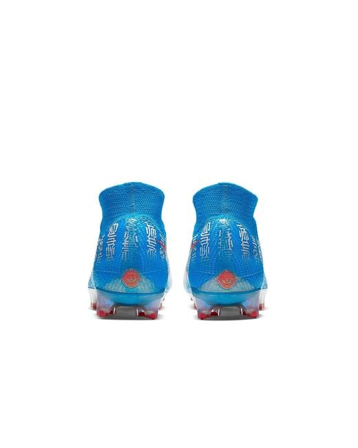 Nike Blue Mercurial Superfly 7 Elite Cr7 Fg 'Shuai' for men