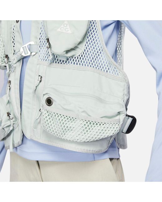 Nike Blue Acg Buttles Vest 'Sliver'
