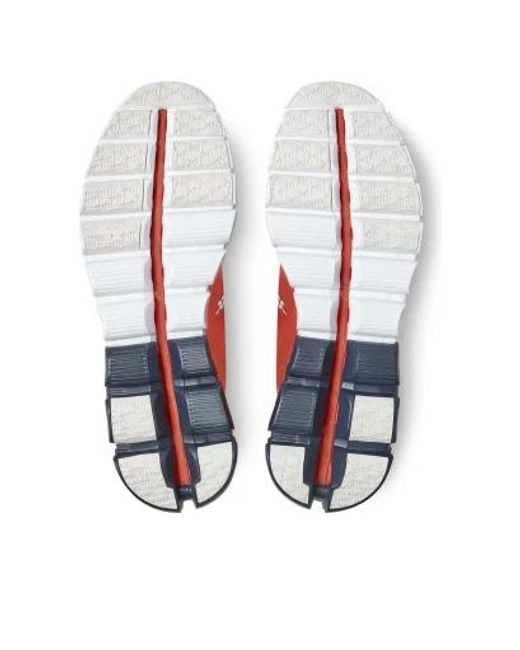 On Shoes Red Cloudflow 3.0 'Rust Eclipse' for men