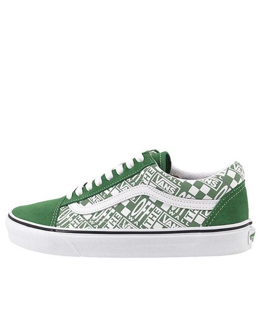 Vans Green Old Skool 'Off The Wall for men