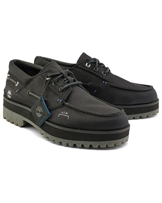 Timberland Black (Wmns) X A-Cold-Wall 3 Eye Lug Boat Shoe