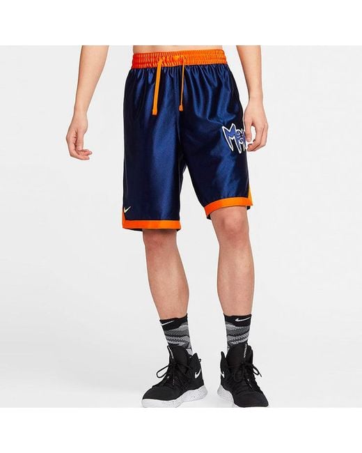 Nike Blue Ss20 Lebron X Monstars Crossover Dna Shorts for men