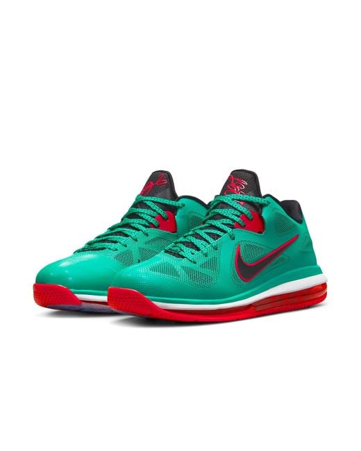 Nike Blue Lebron 9 Low 'Reverse Liverpool' for men