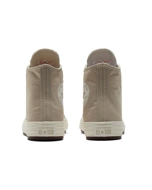 Converse Brown (Wmns) Chuck Taylor All Star High 'Beach Stone' for men