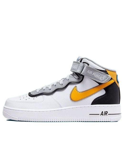 Nike Air Force 1 Mid in White for Men