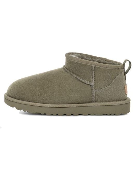 Ugg Green (Wmns) Classic Ultra Mini Boot 'Moss'
