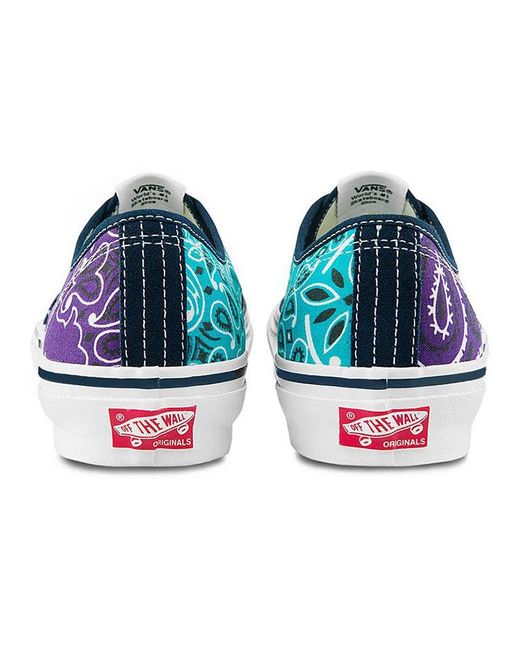 Vans Blue Bedwin & The Heartbreakers X Authentic 'Bandana Pack for men