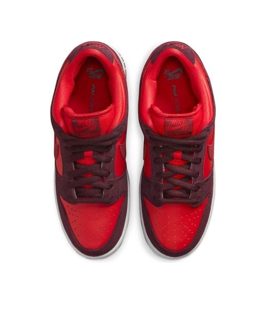 Nike Red Sb Dunk Low Pro 'Fruity Pack for men