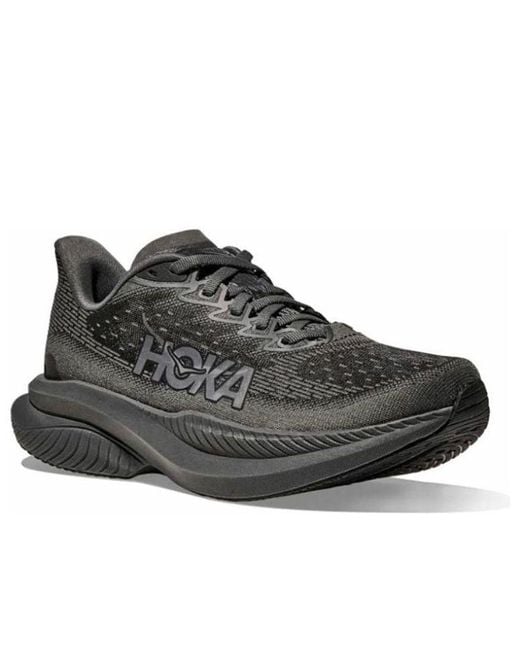 Hoka One One Black Mach 6 'Triple' for men